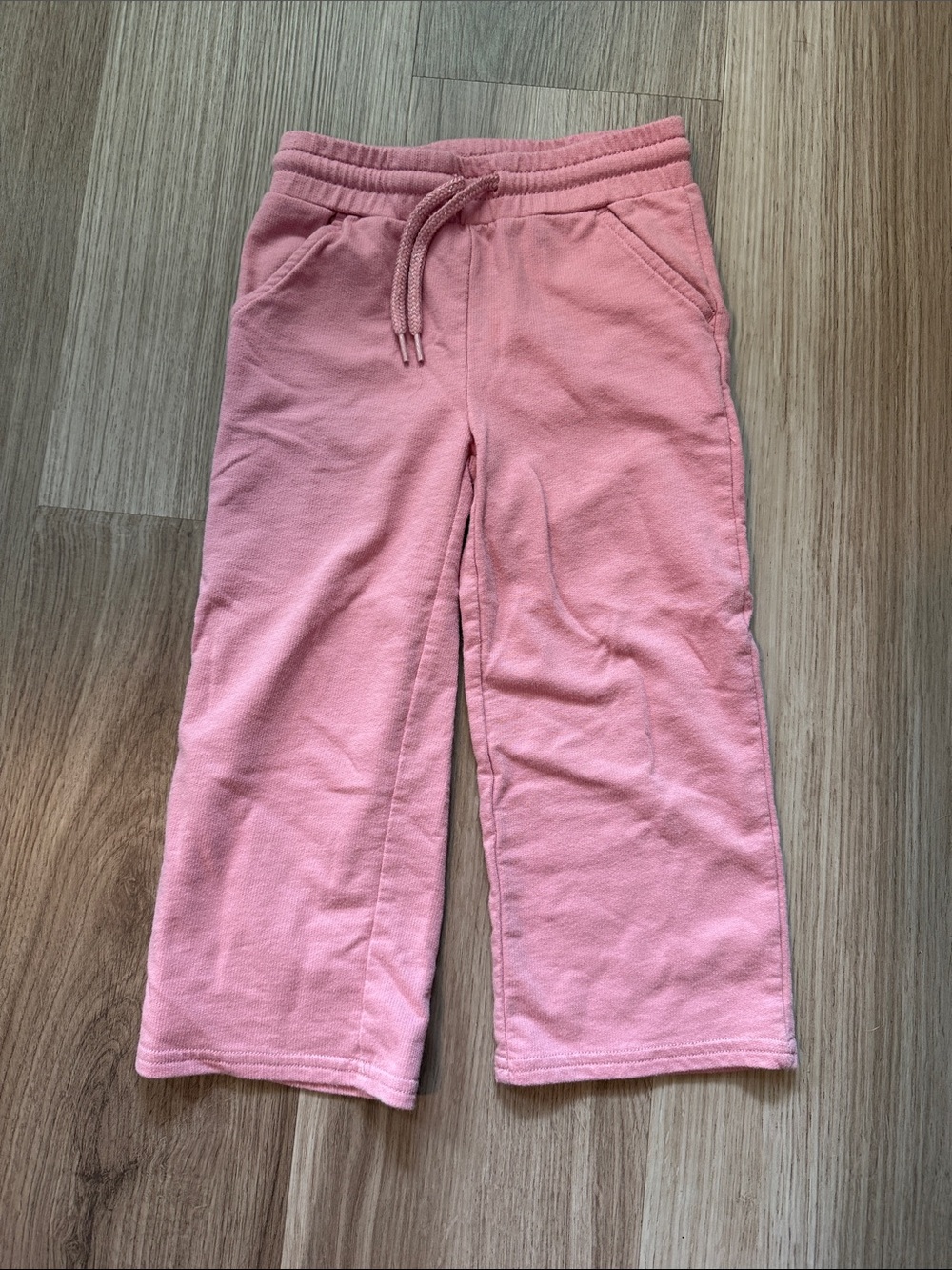 Kids Pink Fleece Sweatpants